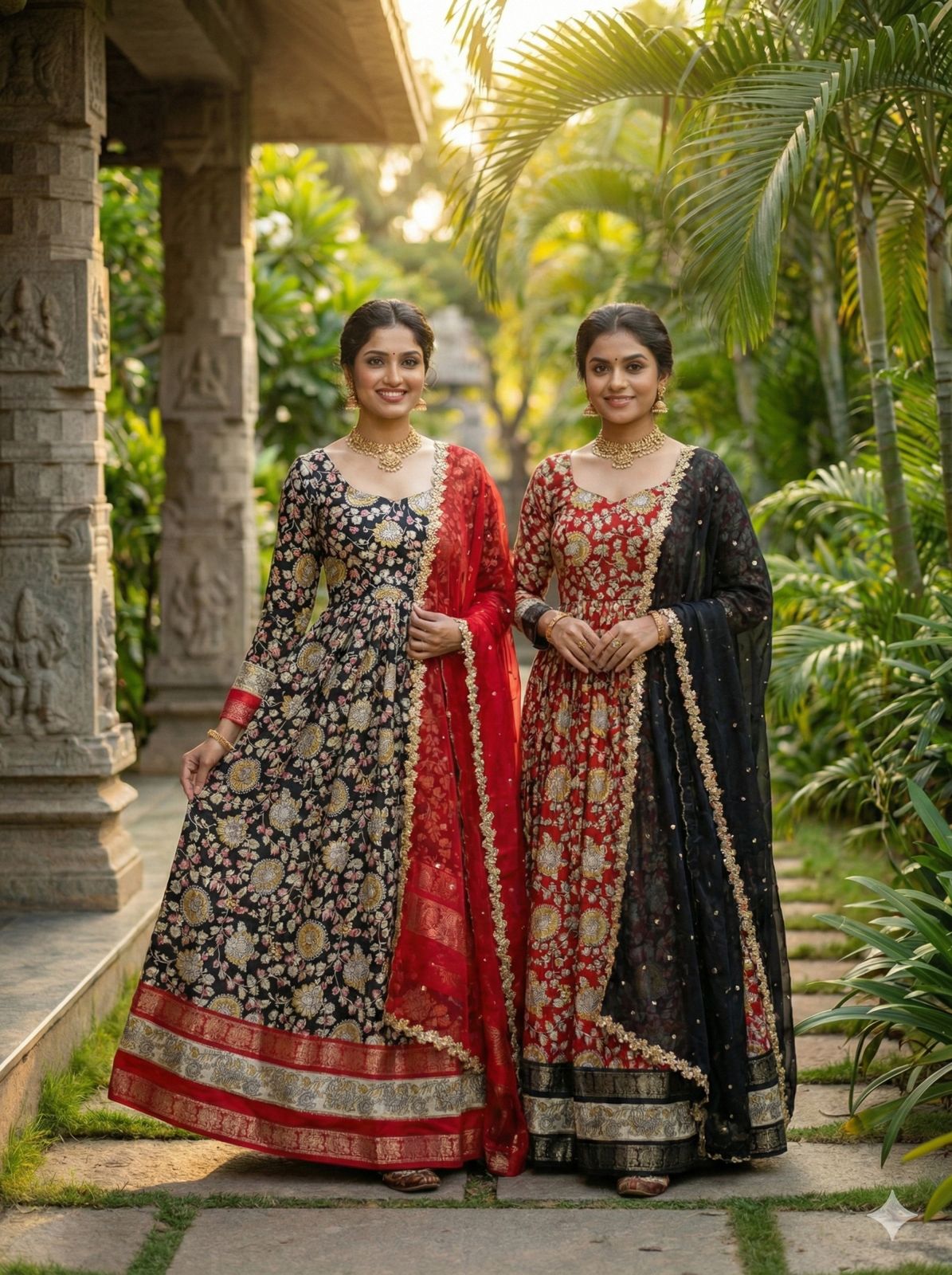 Soft Kalamkari Gowns