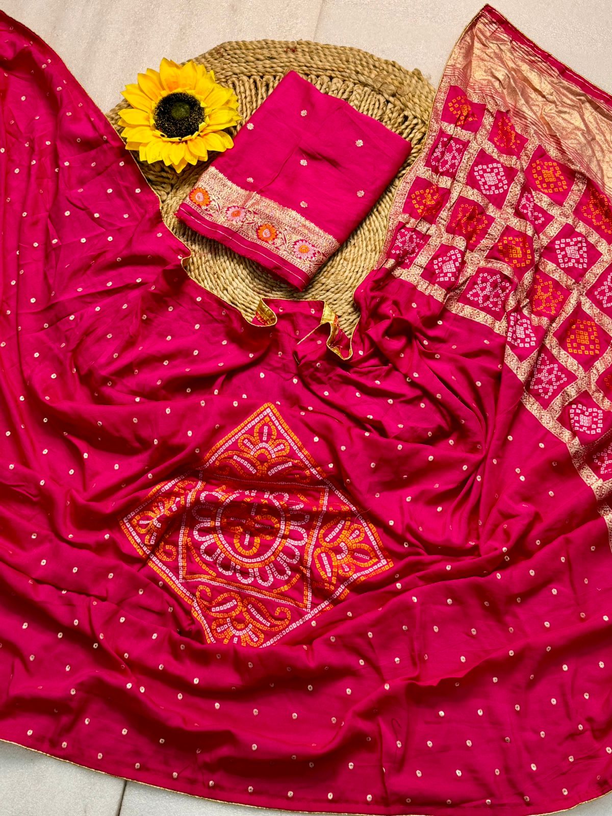 Premium Quality Dola Jaipur Silk Sarees