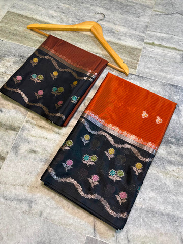 Banarasi Soft Katan Silk Saree