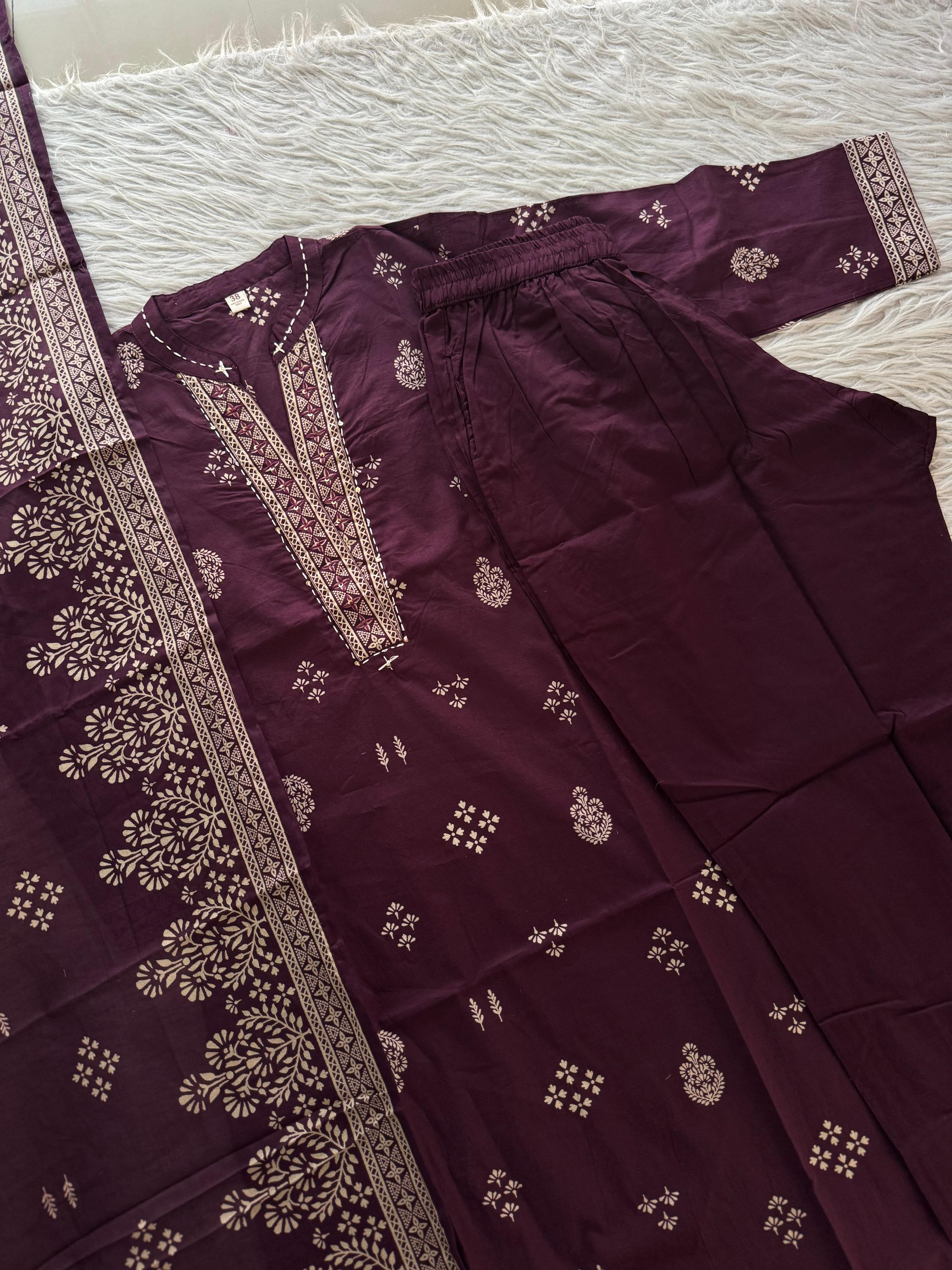 Premium Cotton 3pc sets