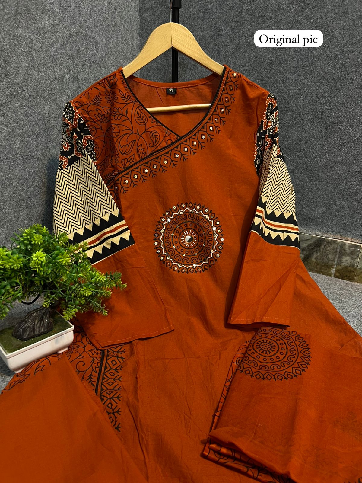 Premium Cotton Jaipuri 3pc Kurti Sets