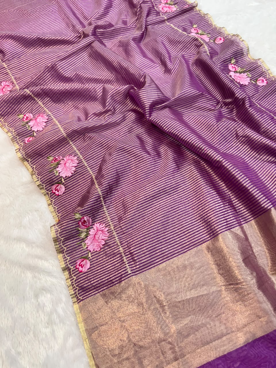 Organza Tissue Saree