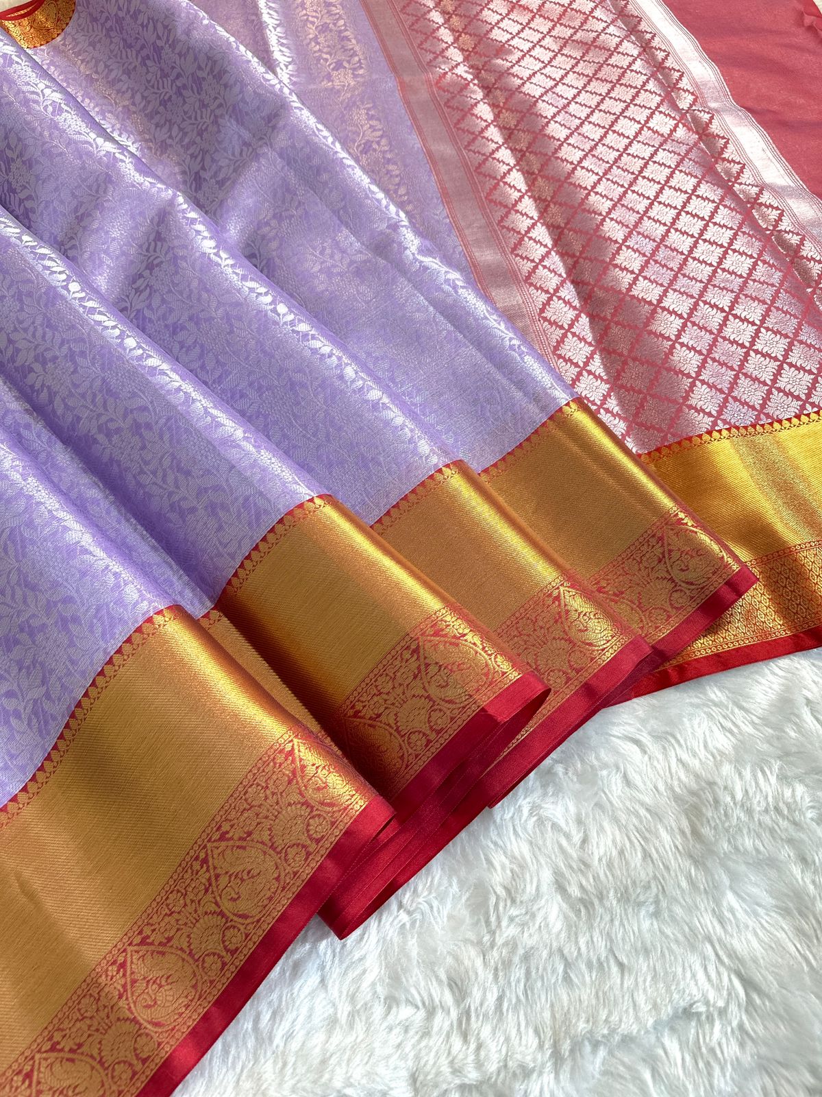 Banarasi Semi Katan Soft Silk saree