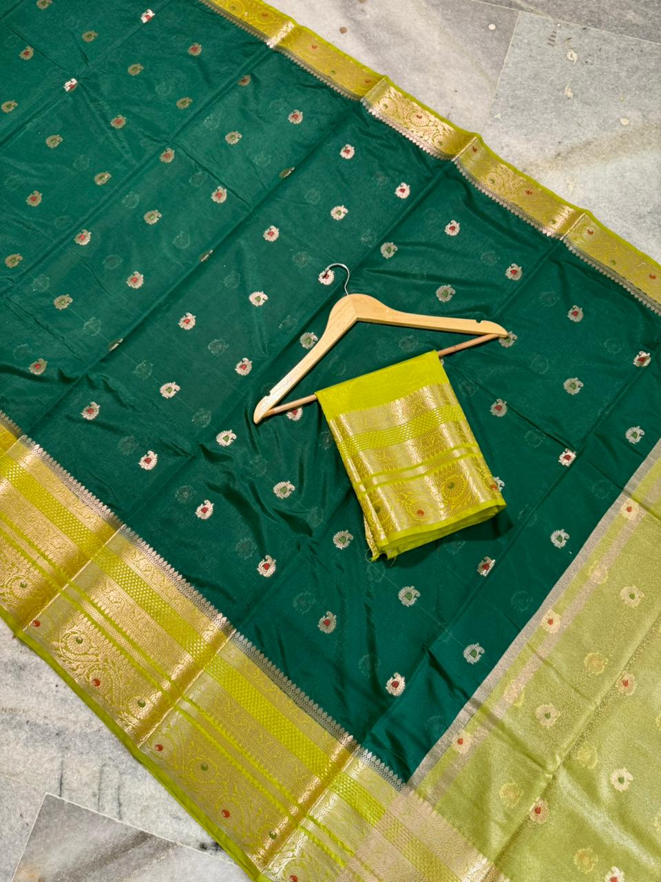 Soft Banarasi Katan Silk Sarees