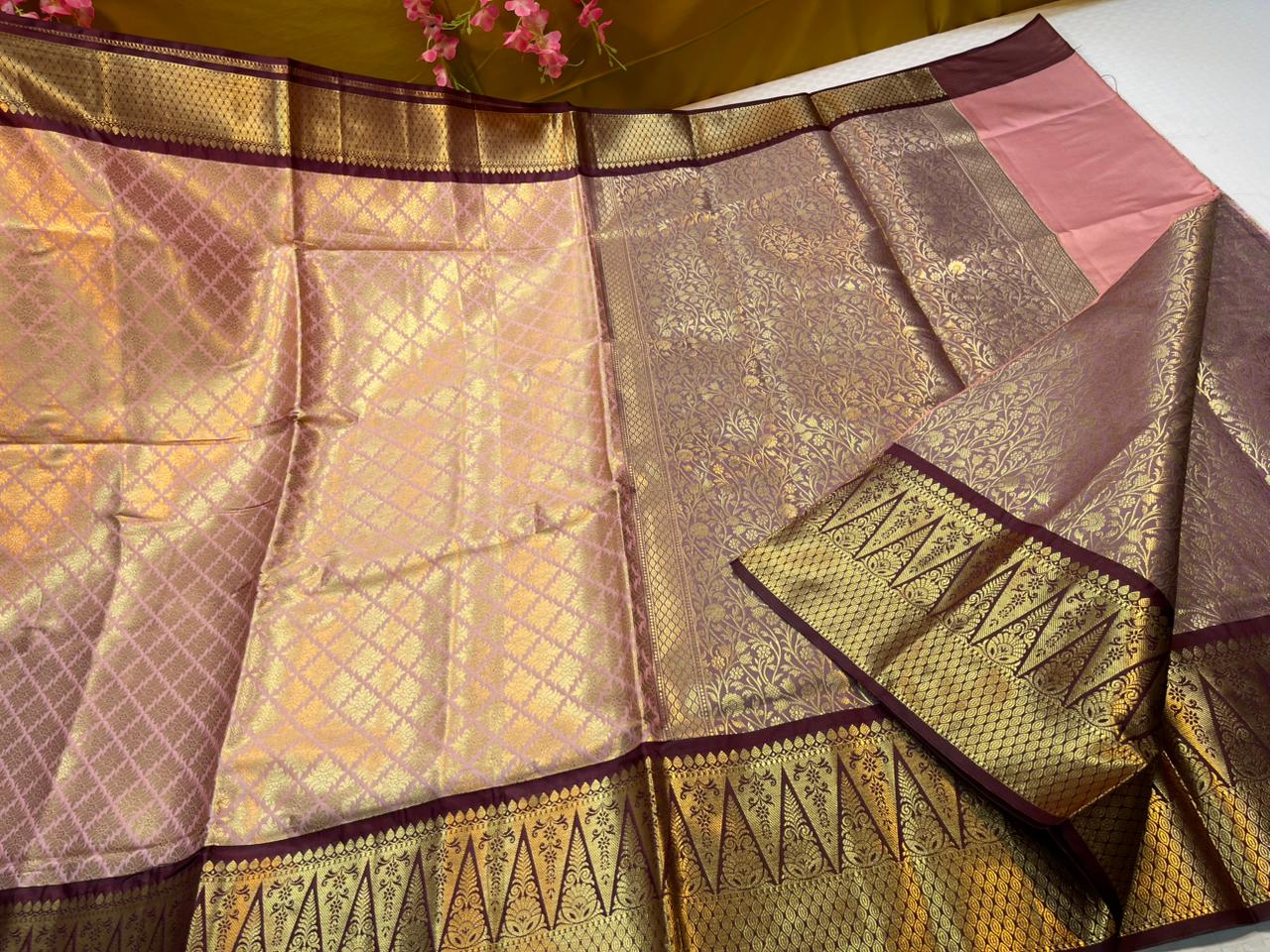 Semi Kanchipattu Sarees