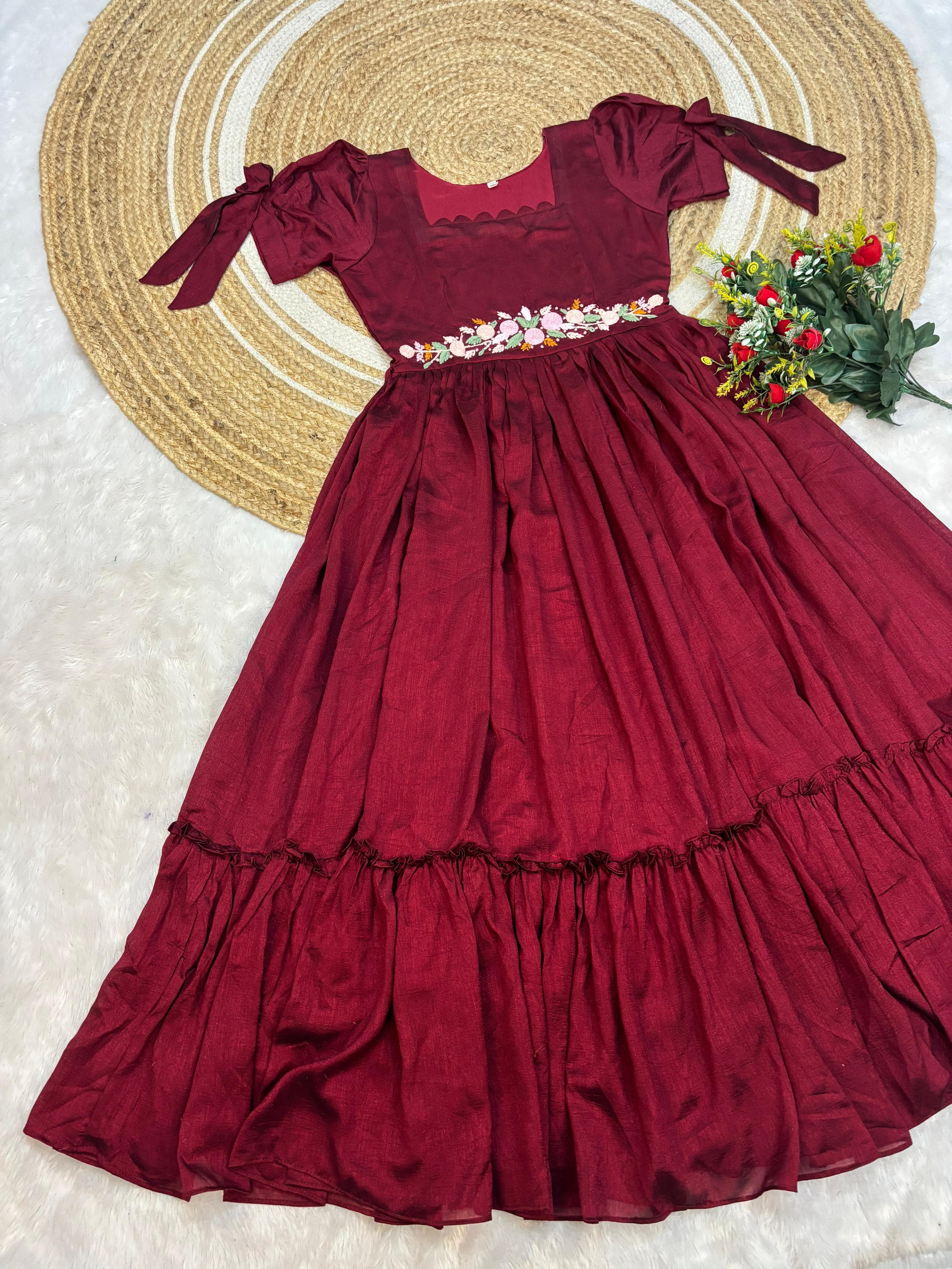 Beautiful Handwork Frock