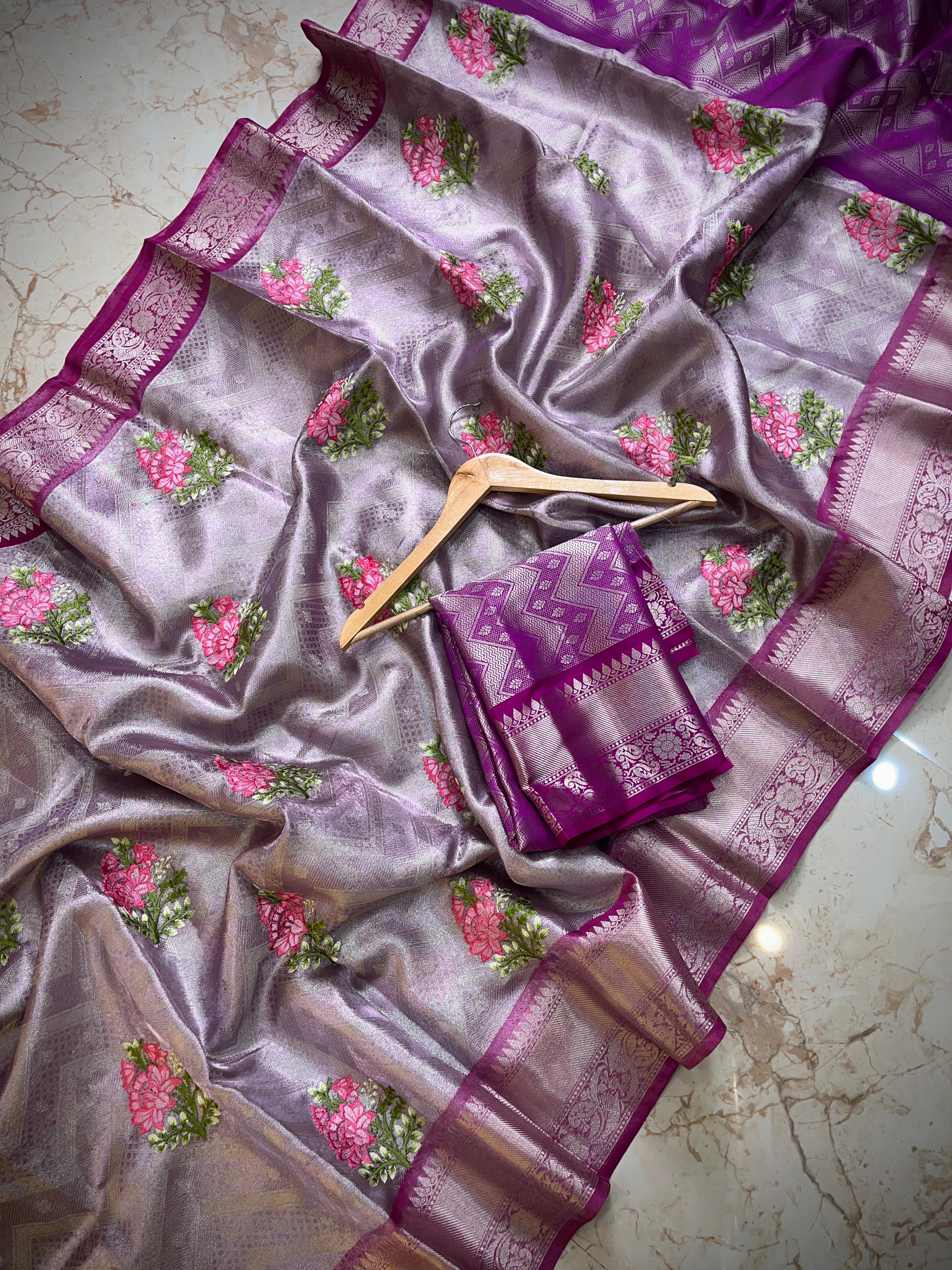 Banarasi Kanjivaram Tissue Saree