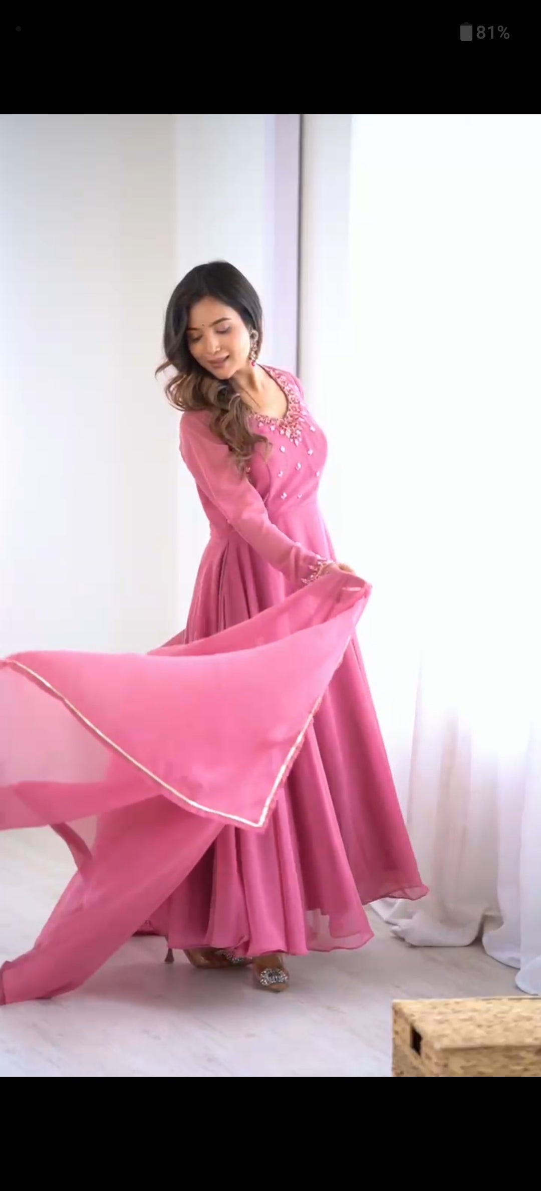 Georgette Handwork Dresses
