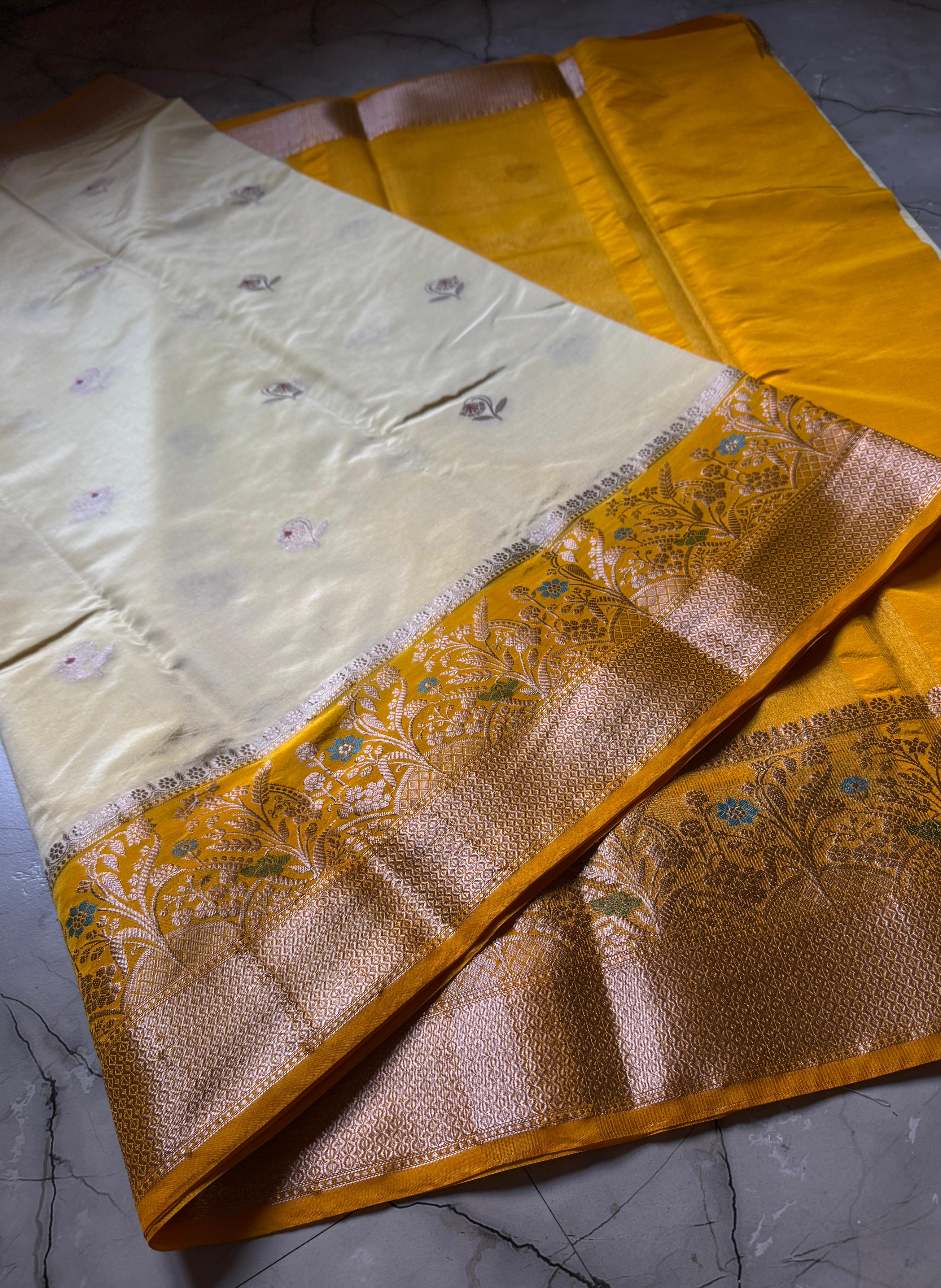 Banarasi Semi Katan Soft Silk Sarees