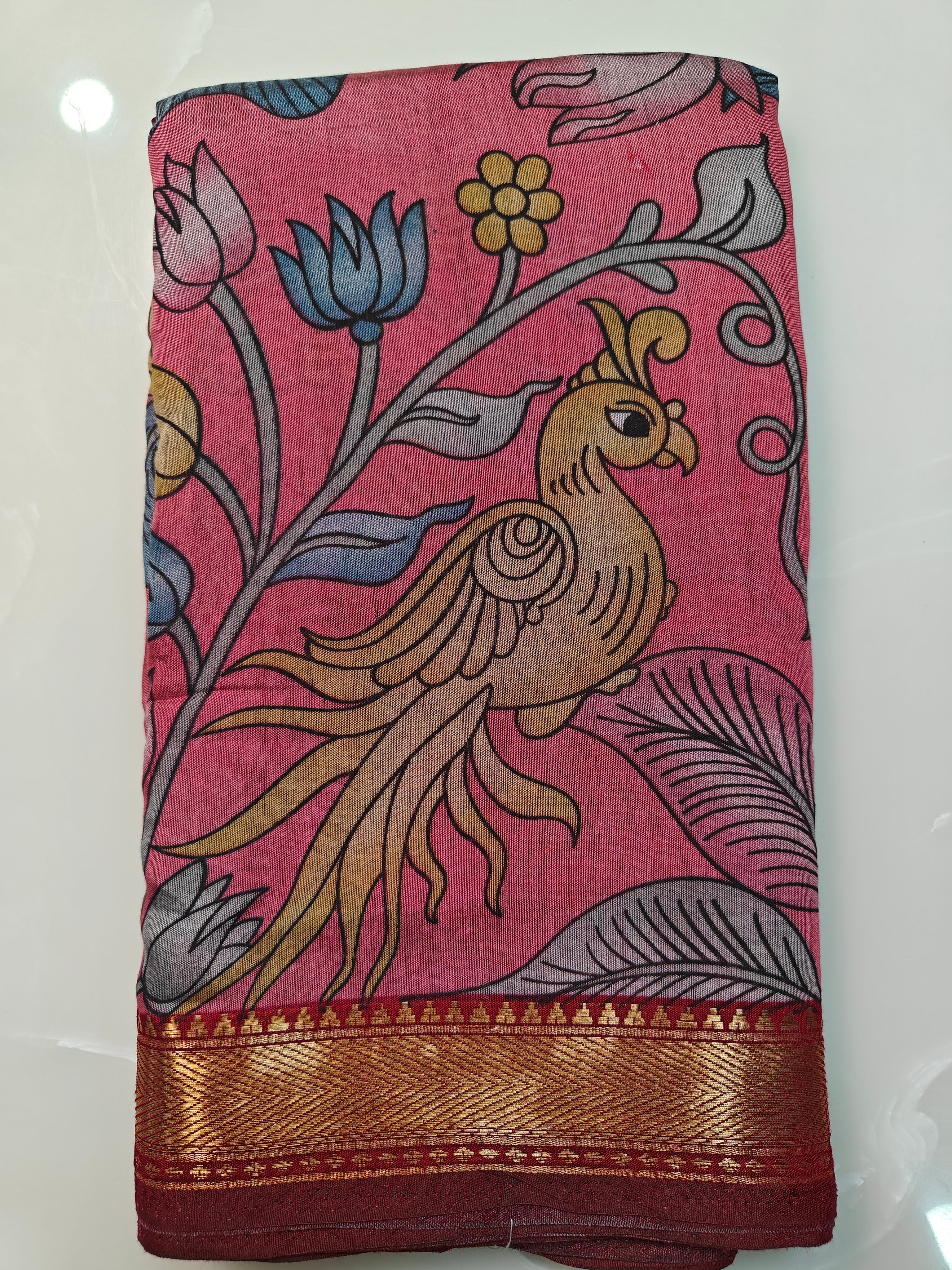 Light Weight & Soft Kalamkari Sarees
