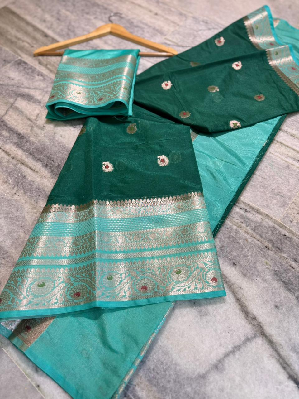 Soft Banarasi Katan Silk Sarees