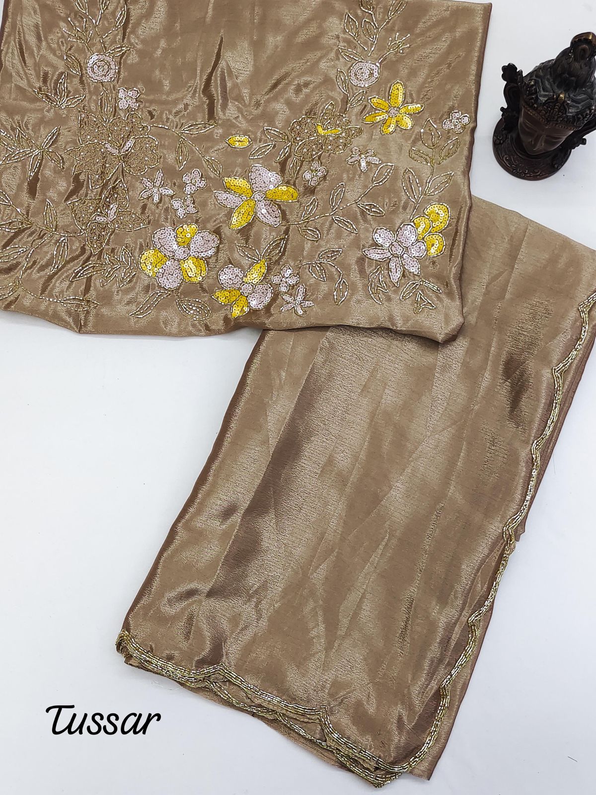 Chinnon Silk Designer Sarees