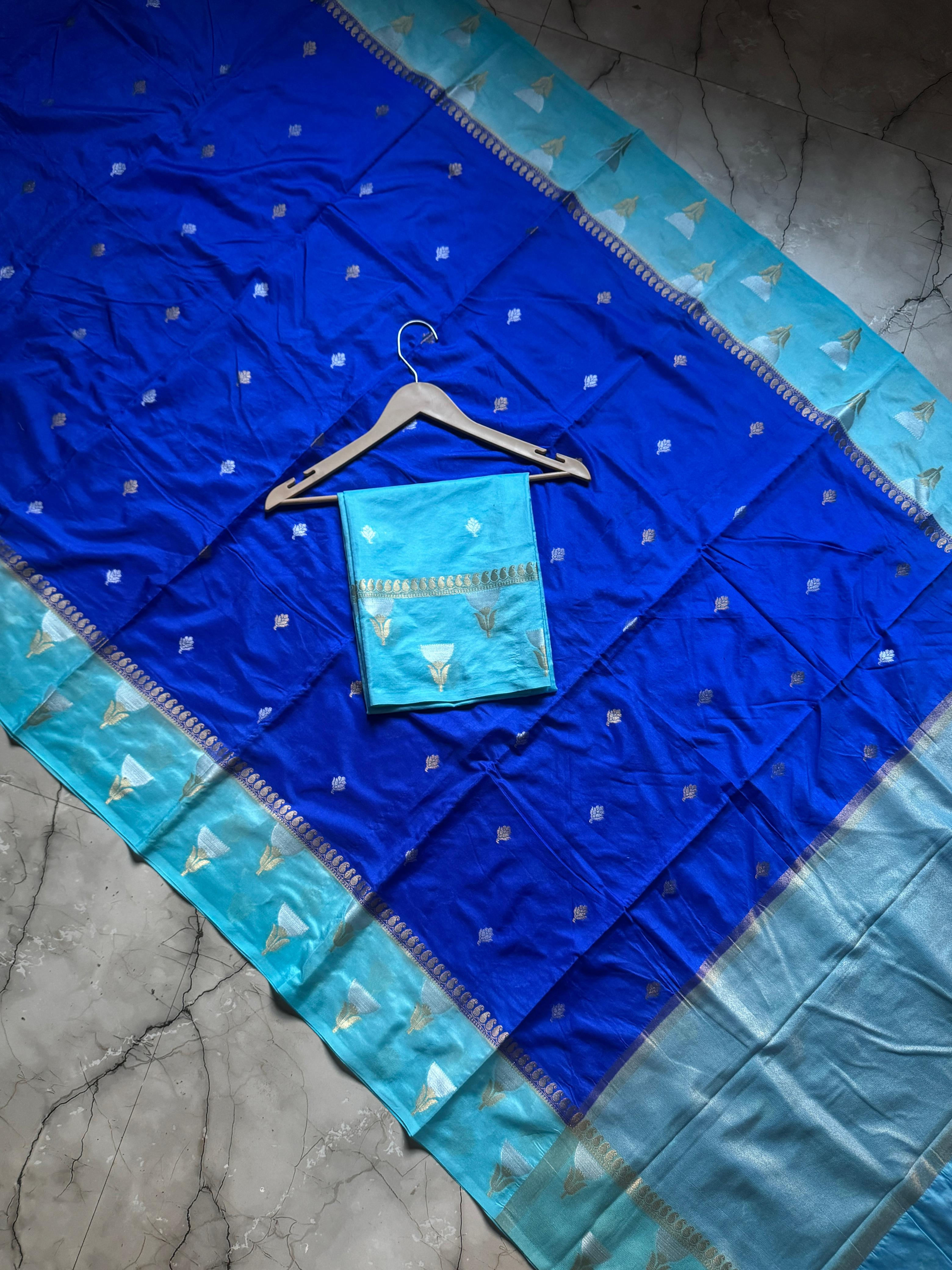 Banarasi Semi Katan Silk Sarees