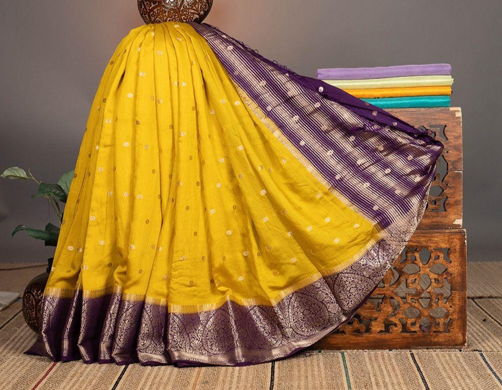 Soft Banarasi Dupion Silk Sarees
