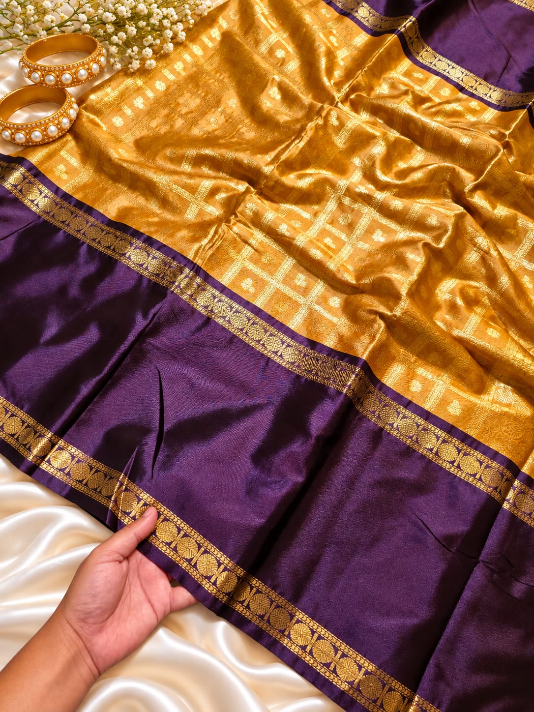 Soft Banarasi Katan Silk Saree