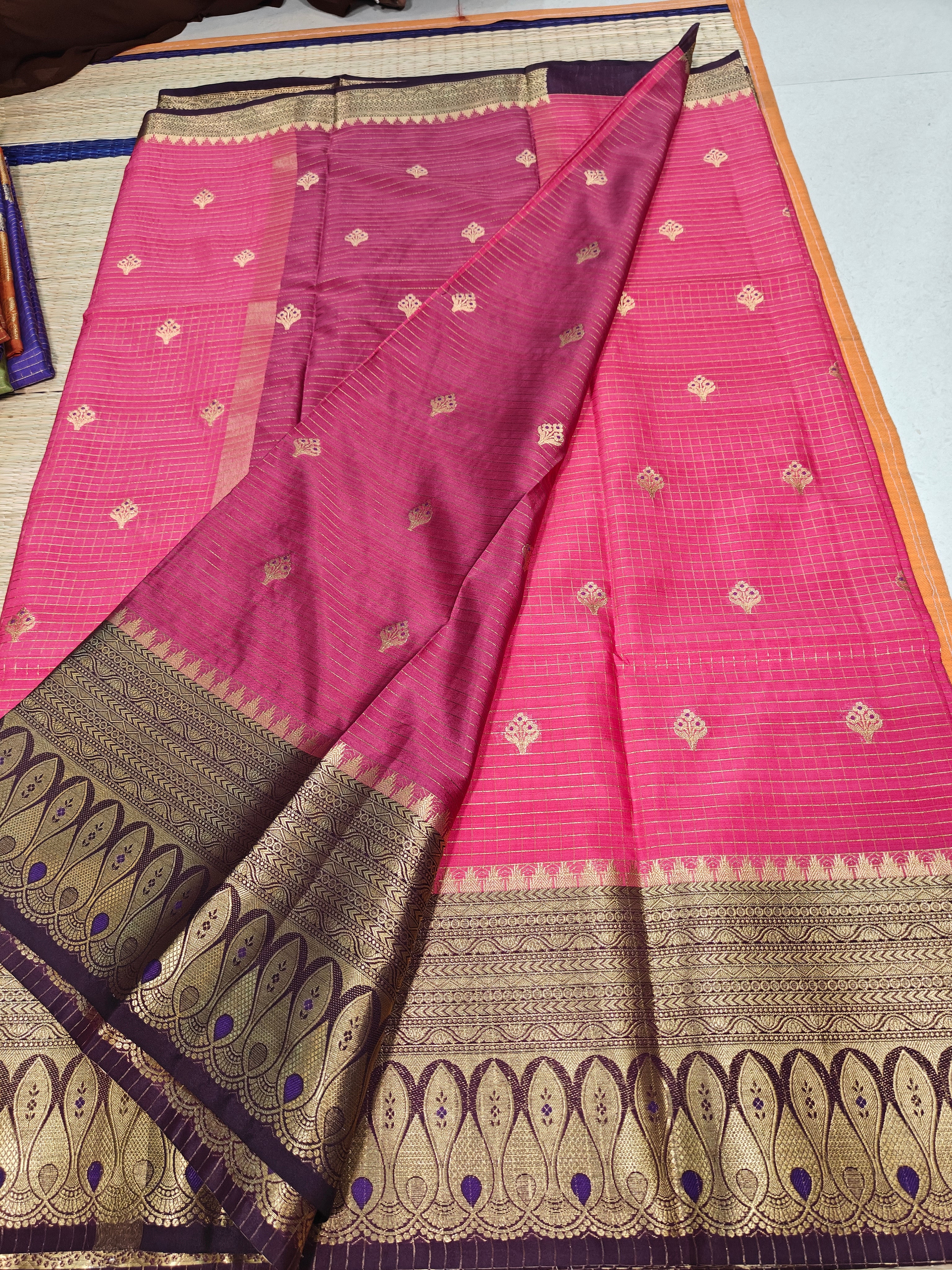 Banarasi Semi Kathan Saree