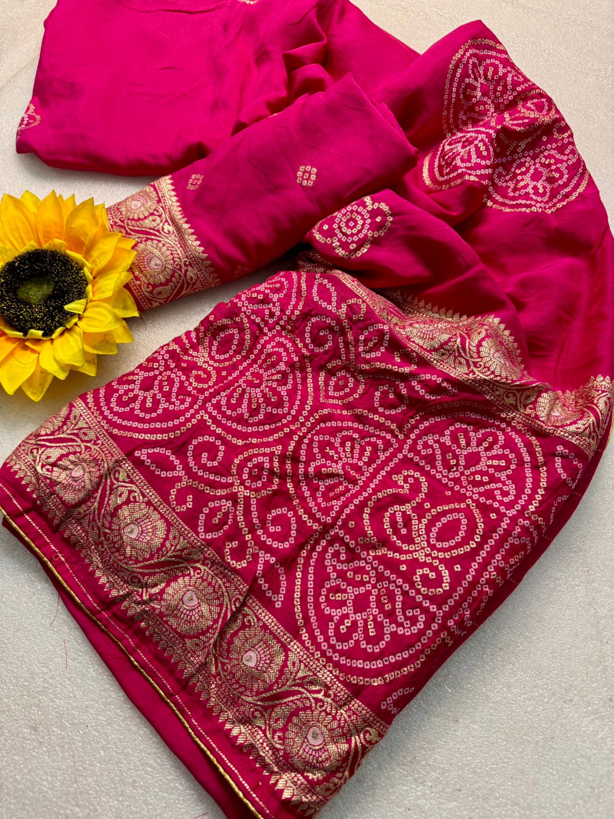 Premium Quality Dola Jaipur Silk Sarees