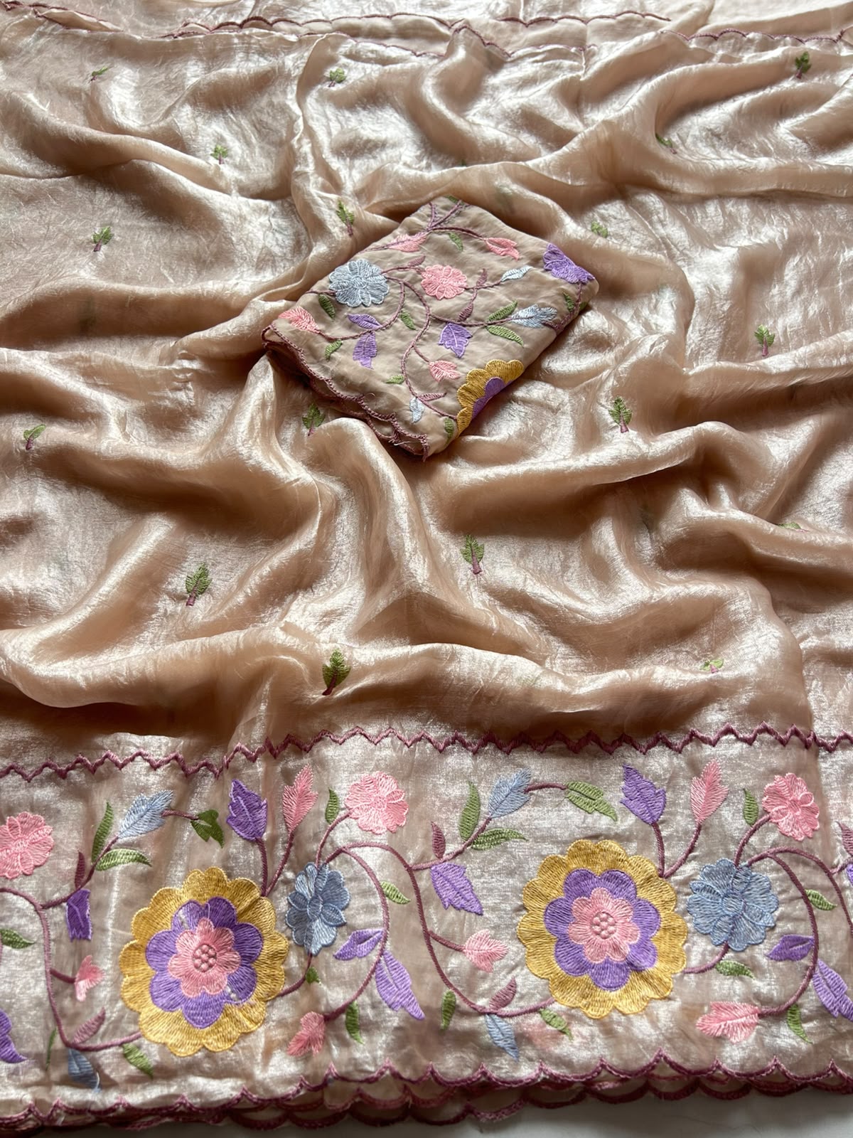 Designer Sarees with Beautiful Work