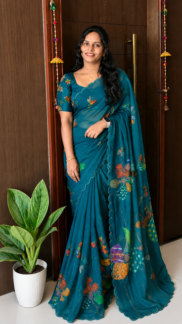 Soft Tebby Silk Saree