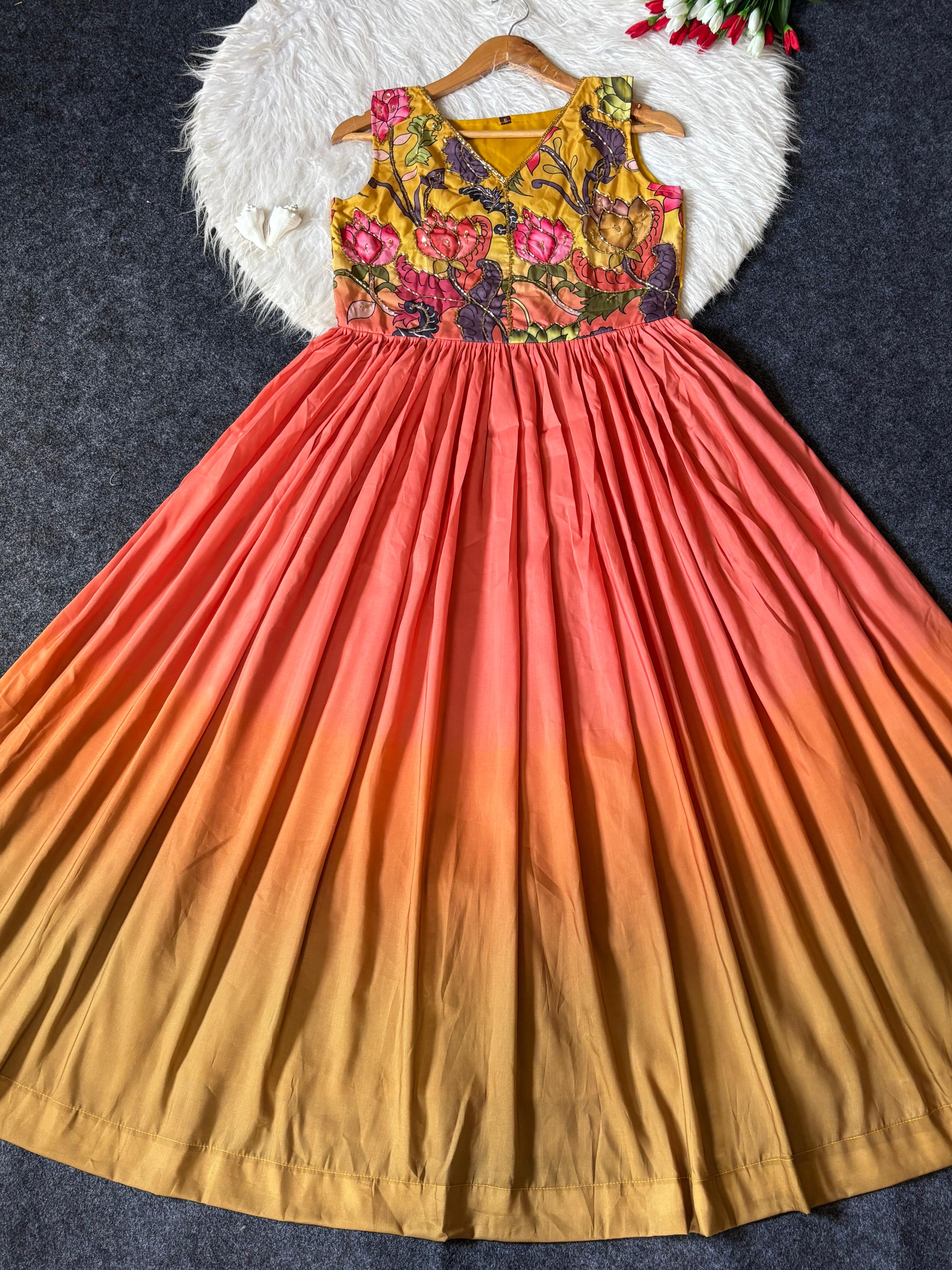 Soft muslin frock