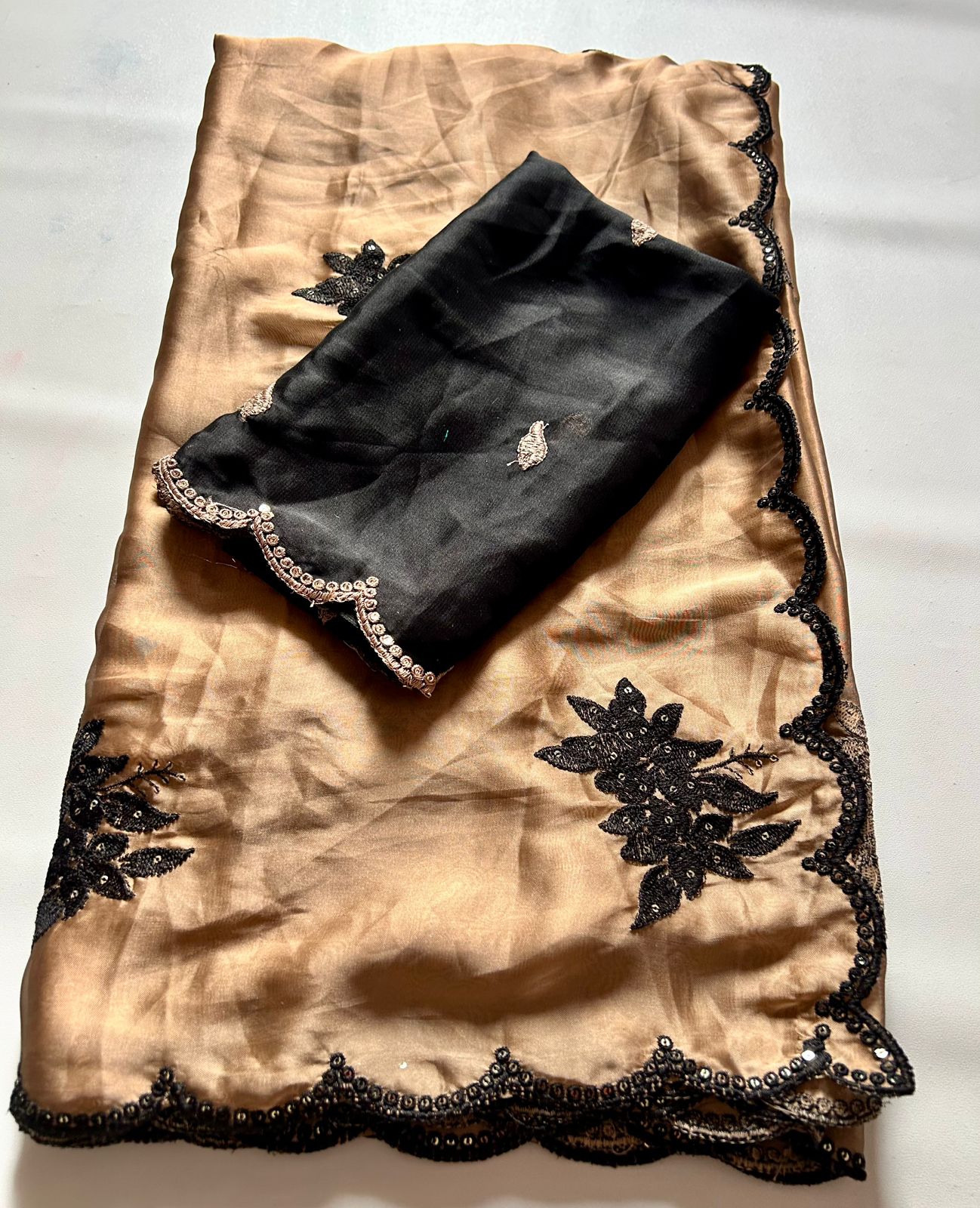 Rangoli Saree with Embroidery & Sequence Work