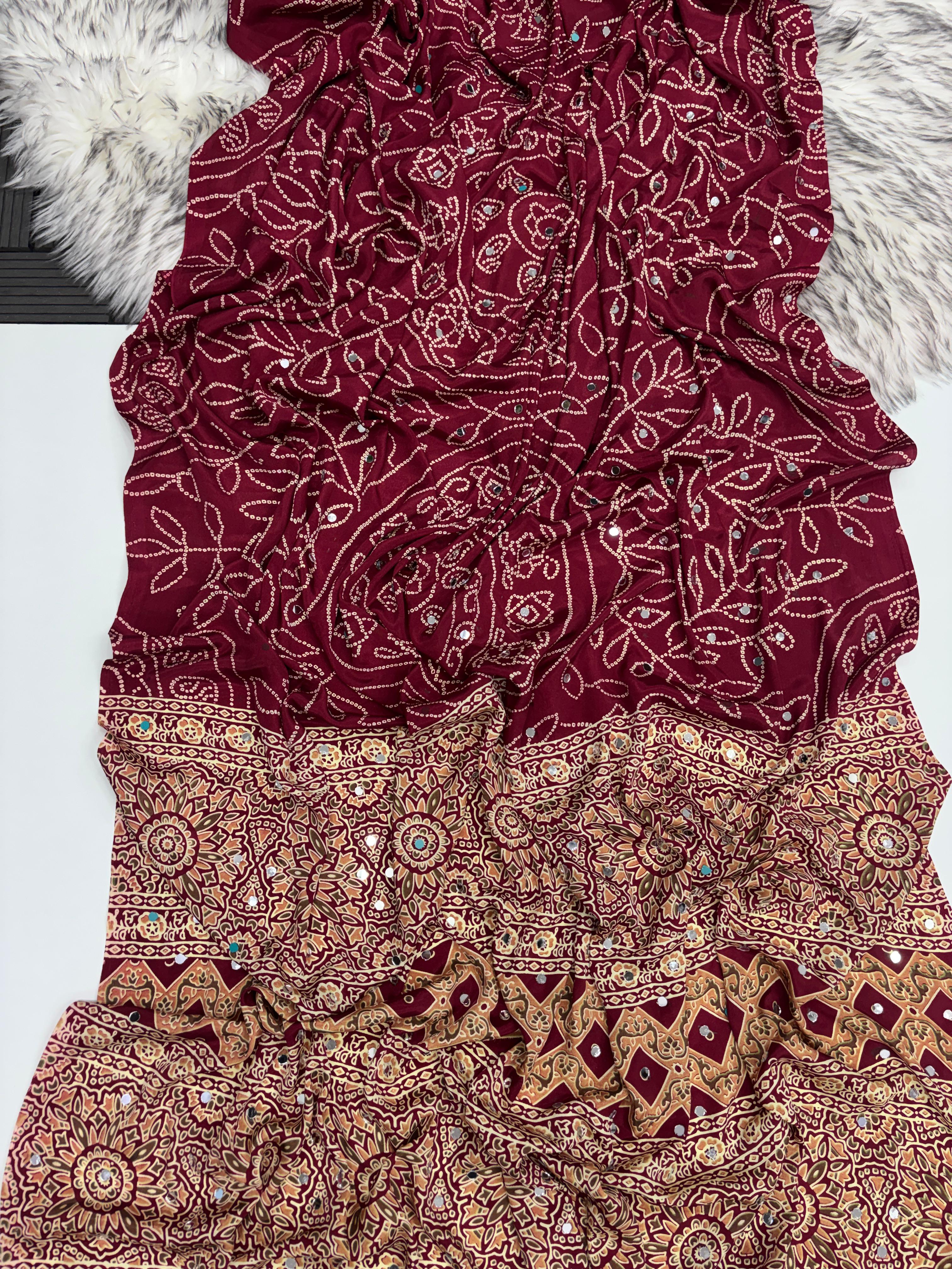 Pure Arjakh Sartin Viscouse Silk Sarees