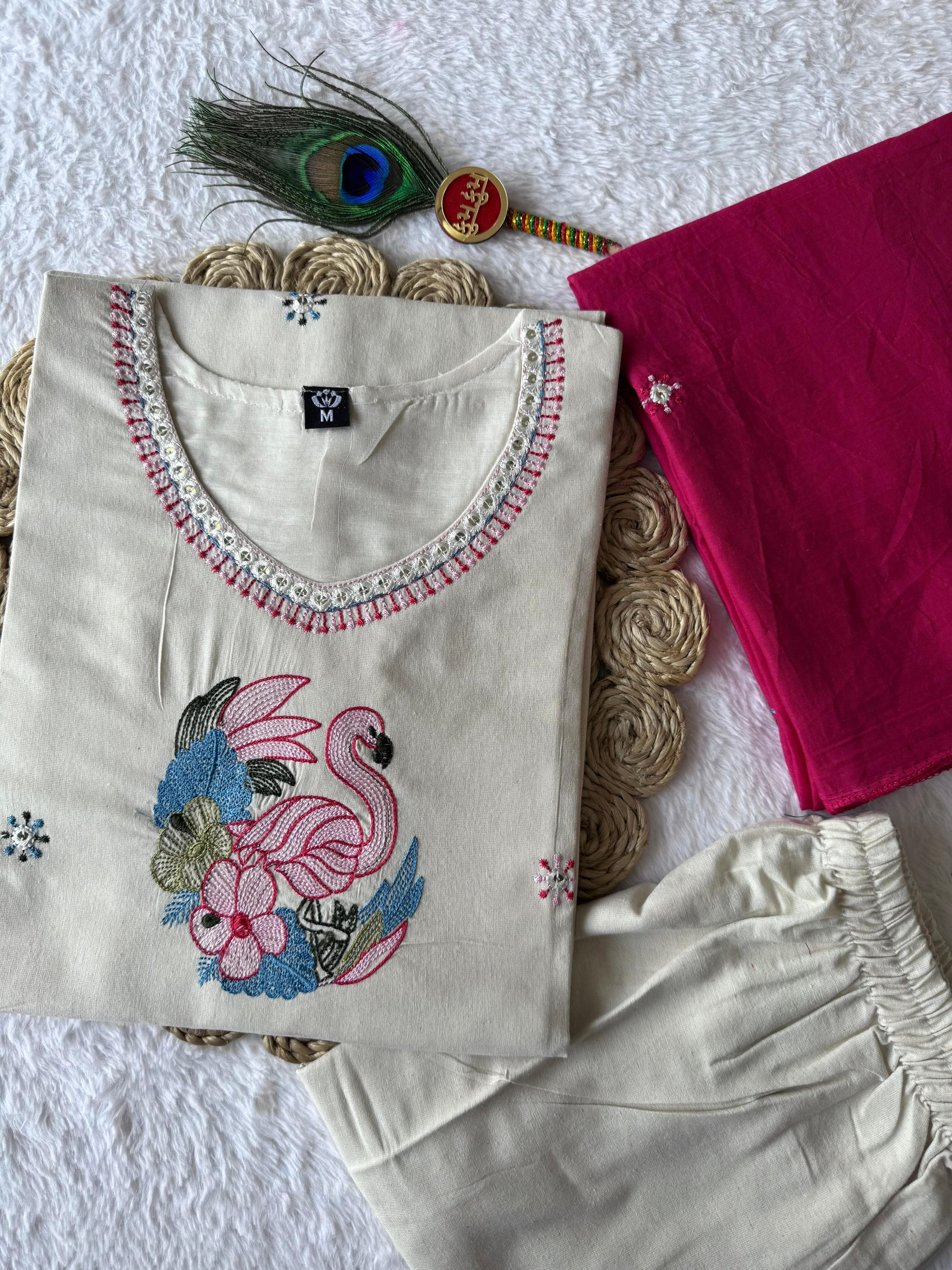 Pure Cotton Kurta Set