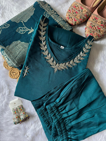 Premium Designer Kurti Set
