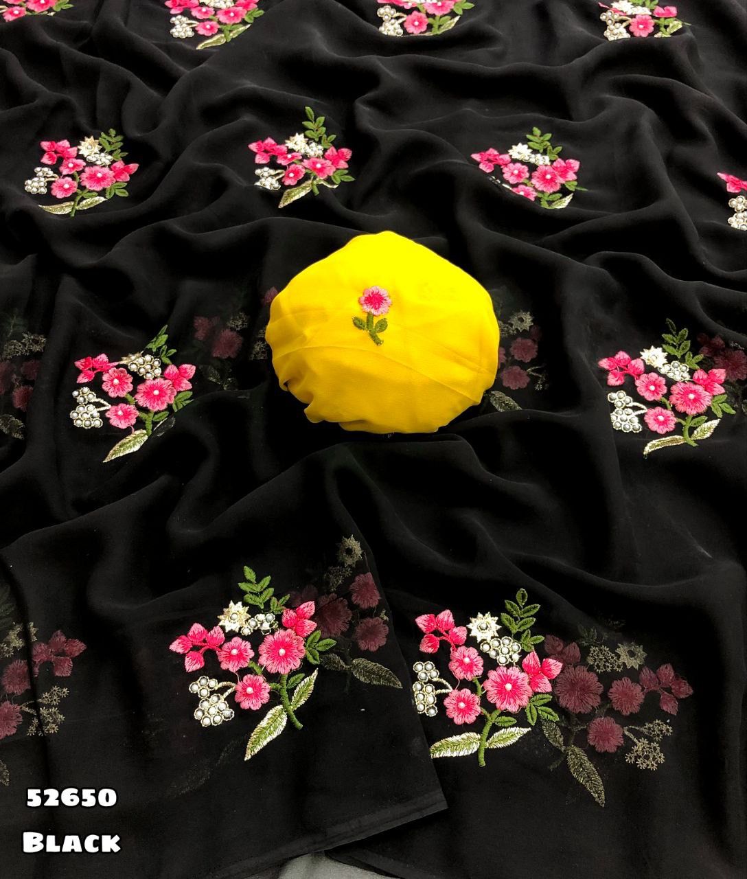Faux Georgette Sarees