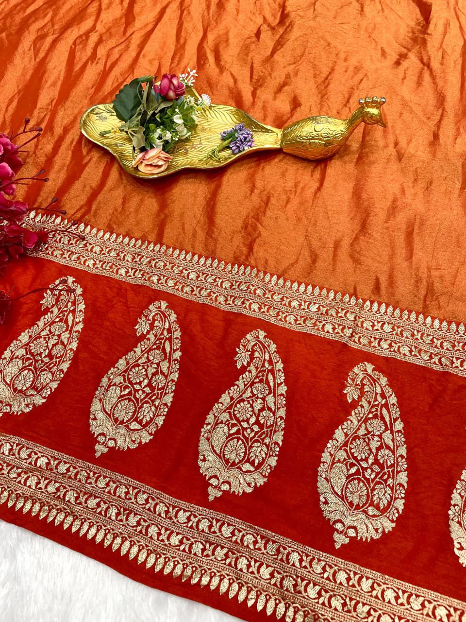 Trending Big Boss Tanuja Style Maggam Work Gown