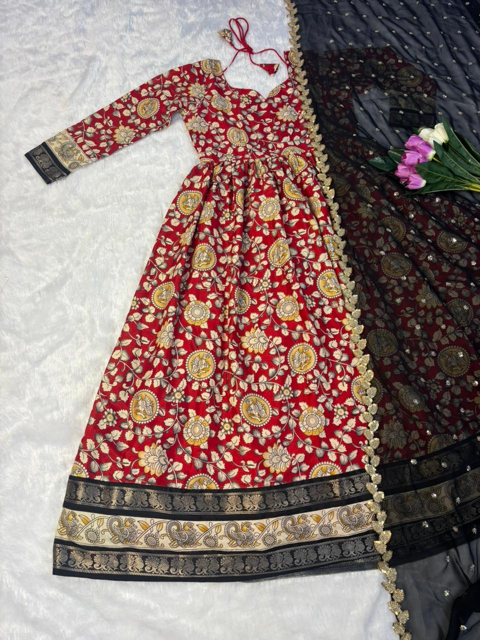 Soft Kalamkari Gowns