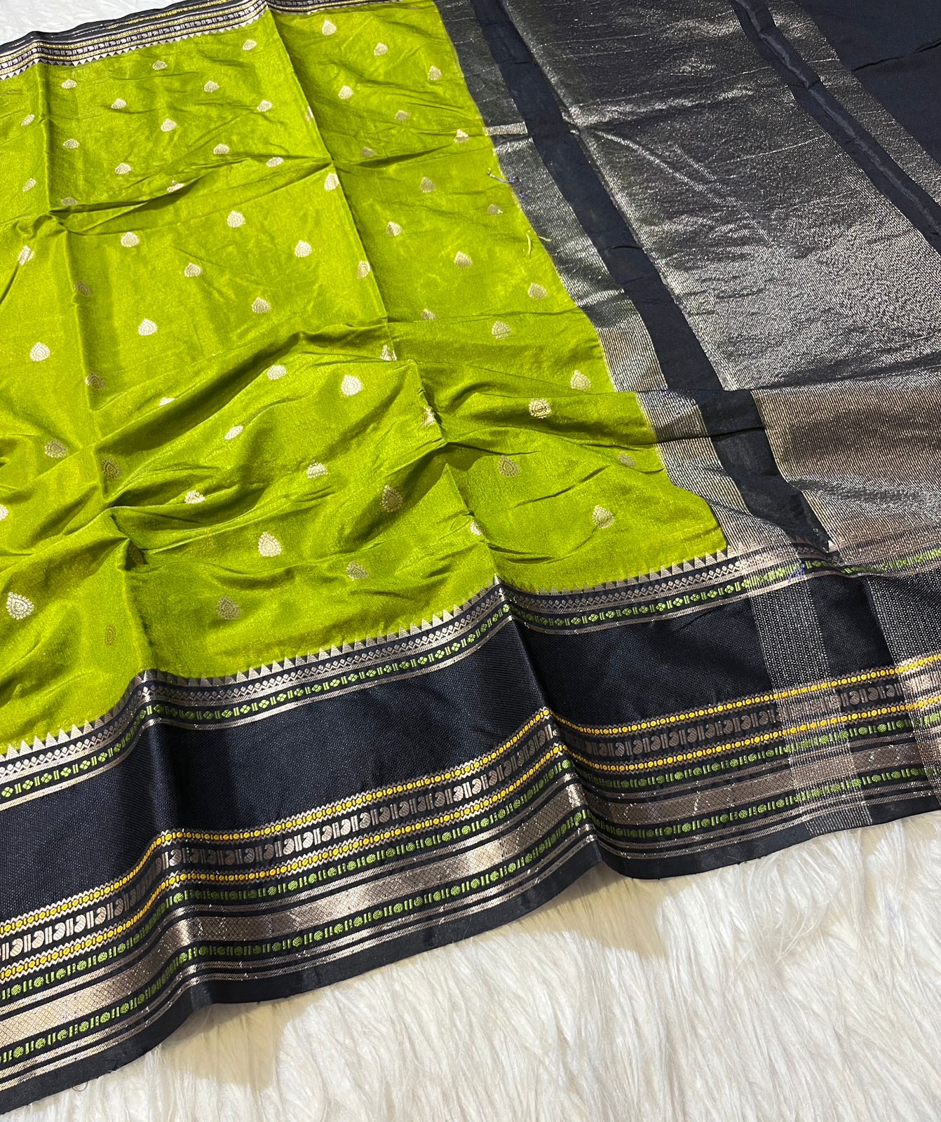 Banarasi Dyble Warm Soft Silk Sarees
