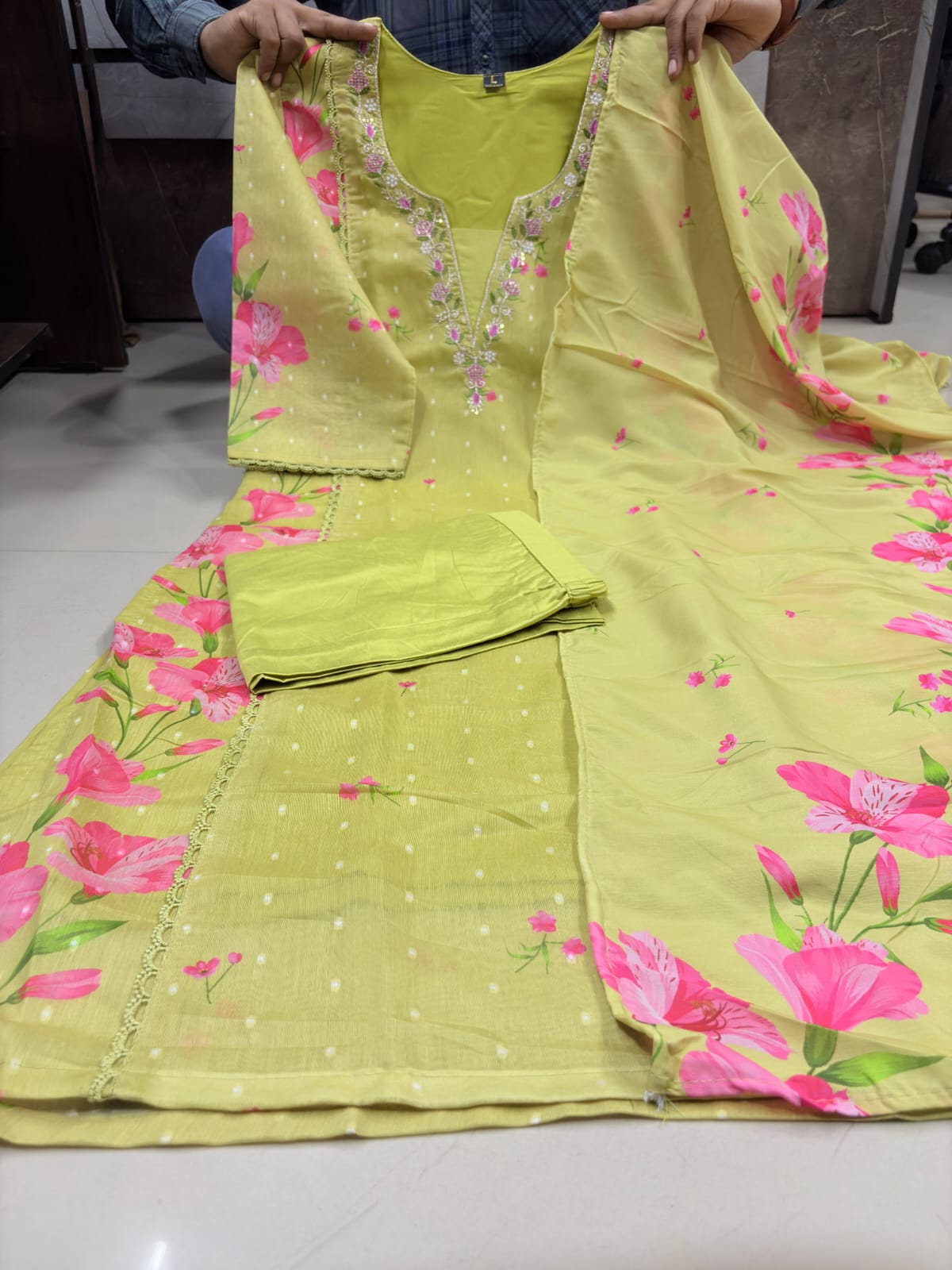 Premium 3pc Kurti Set