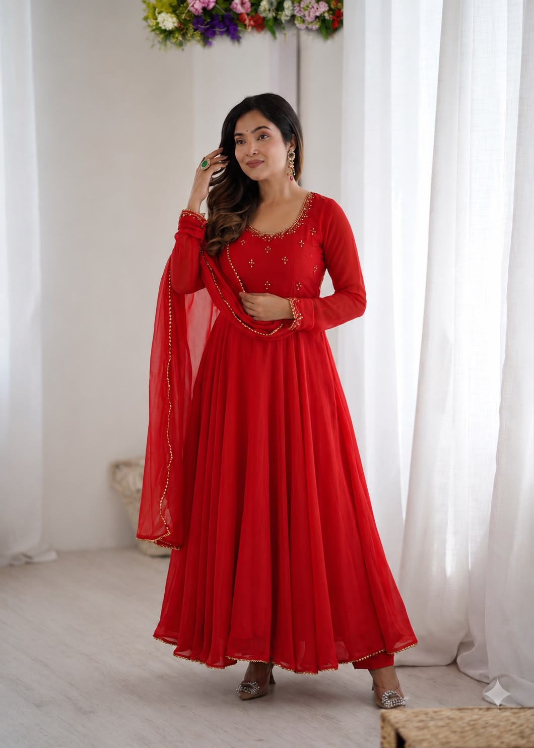 Georgette Anarkali Dress
