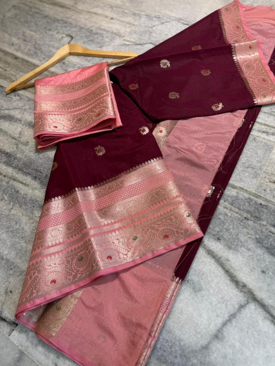 Soft Banarasi Katan Silk Sarees