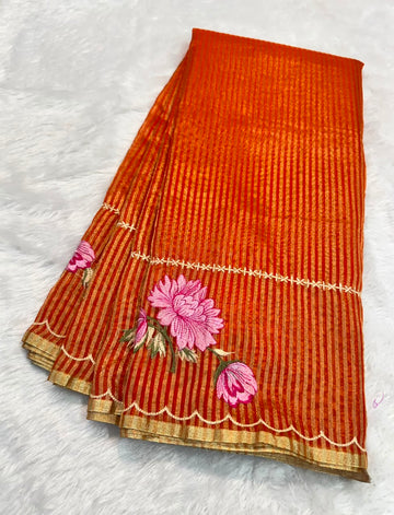 Organza Tissue Saree