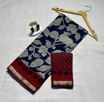 Pure Mangalagiri Mul Cotton Sarees