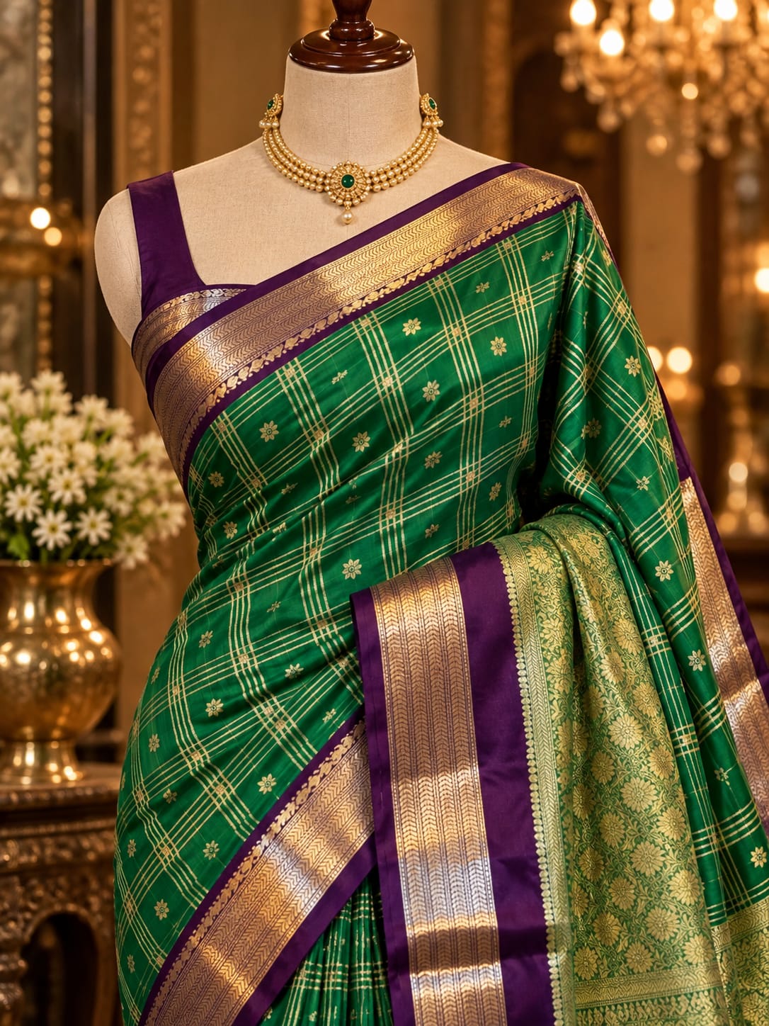 Premium Banarasi Soft Katan Silk Saree