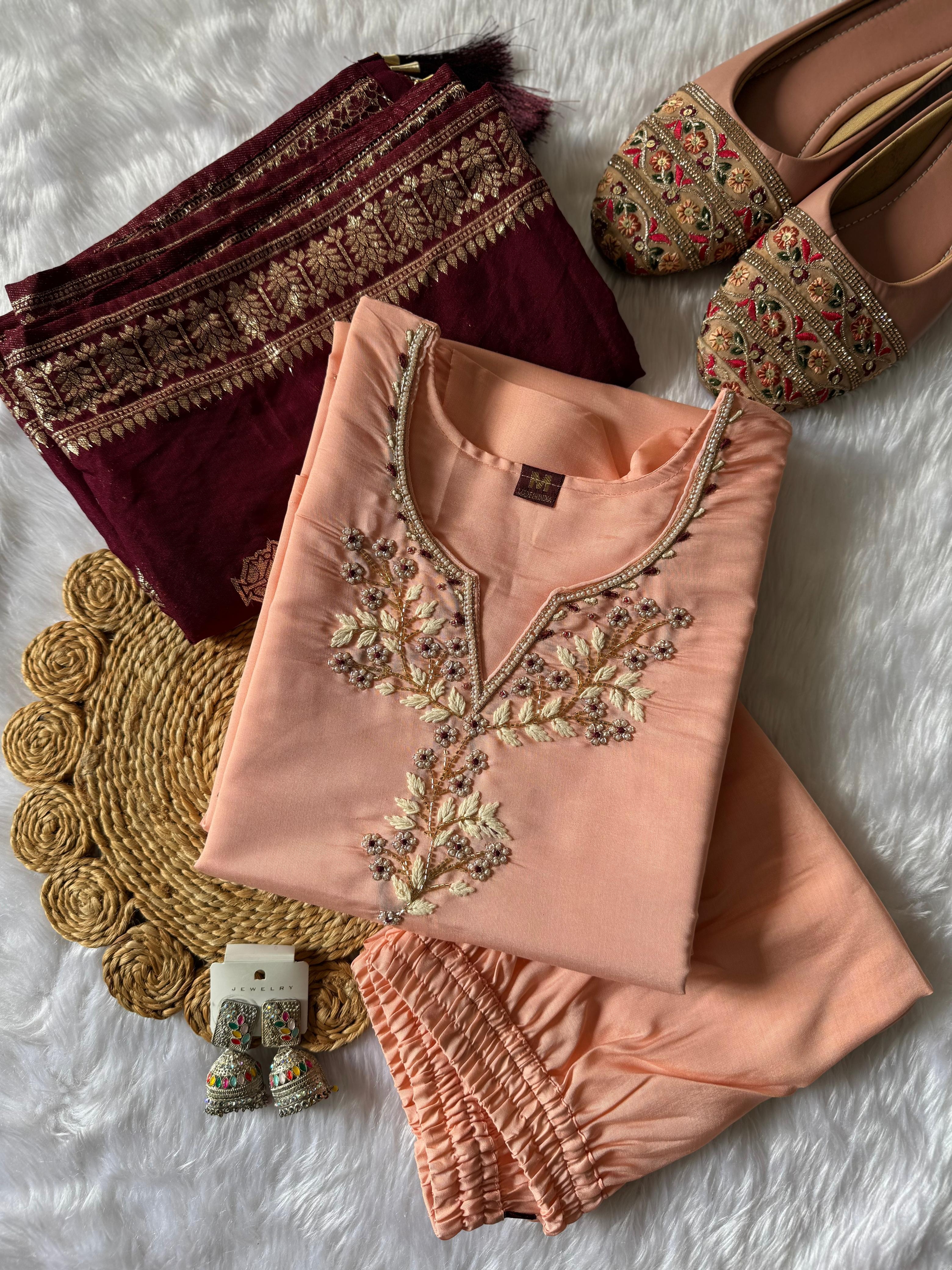 Premium Roman Silk 3-Piece Set