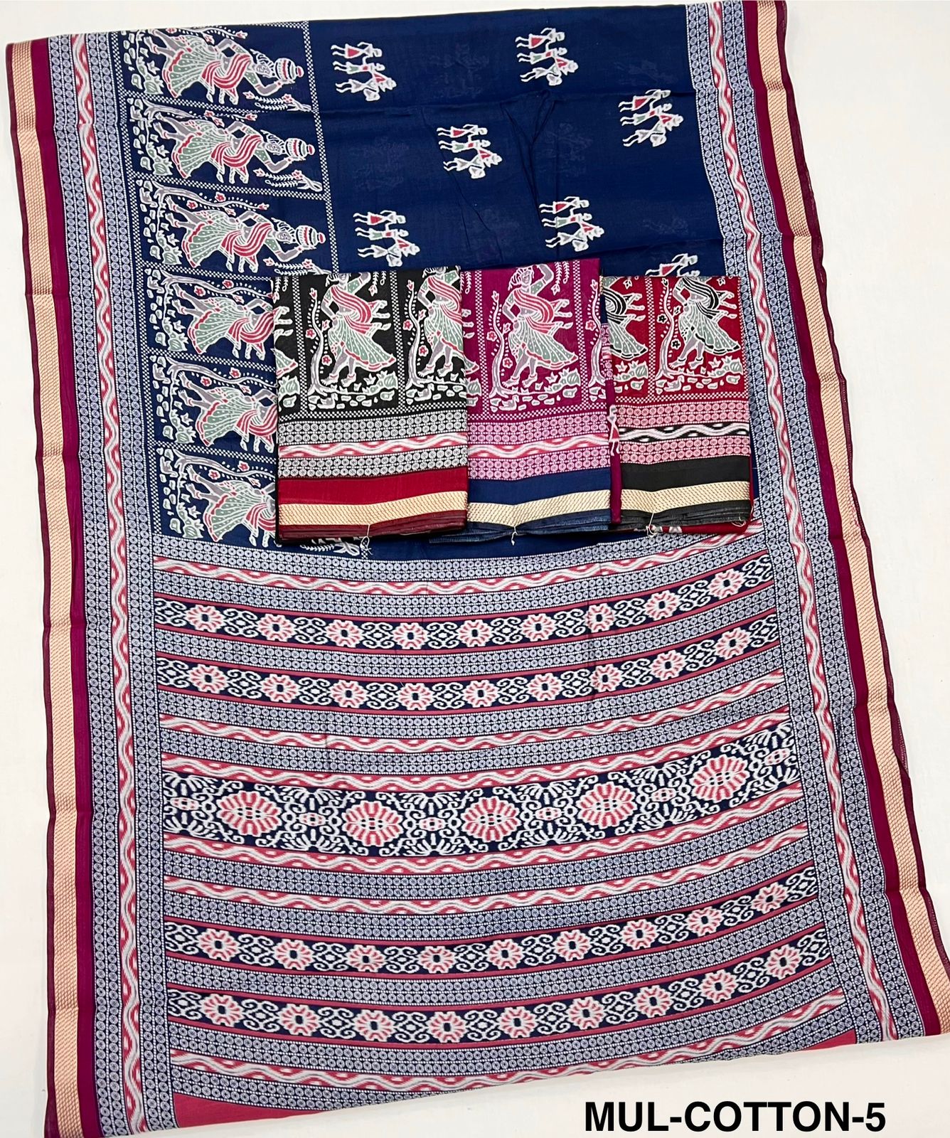 Soft Mul Cotton Sarees