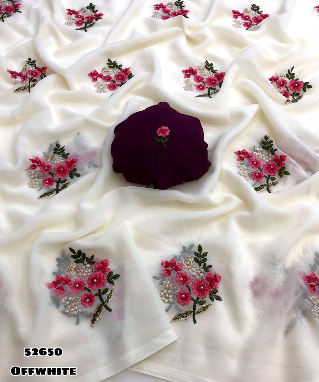 Faux Georgette Sarees