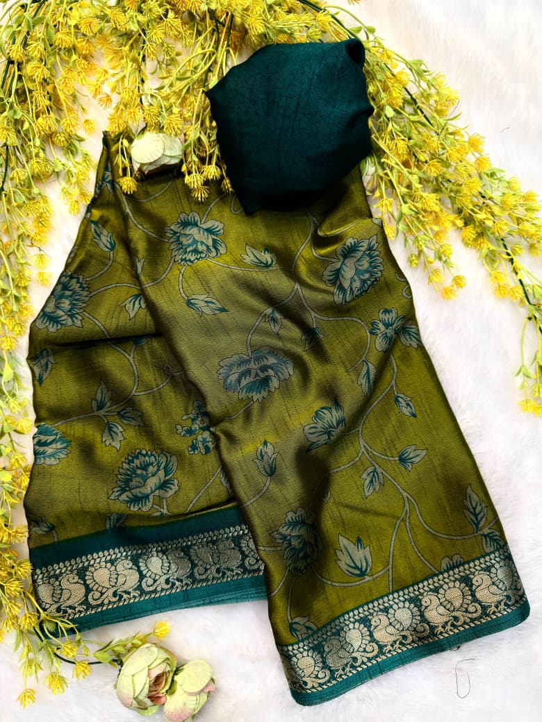 Kalamkari soft silk sarees