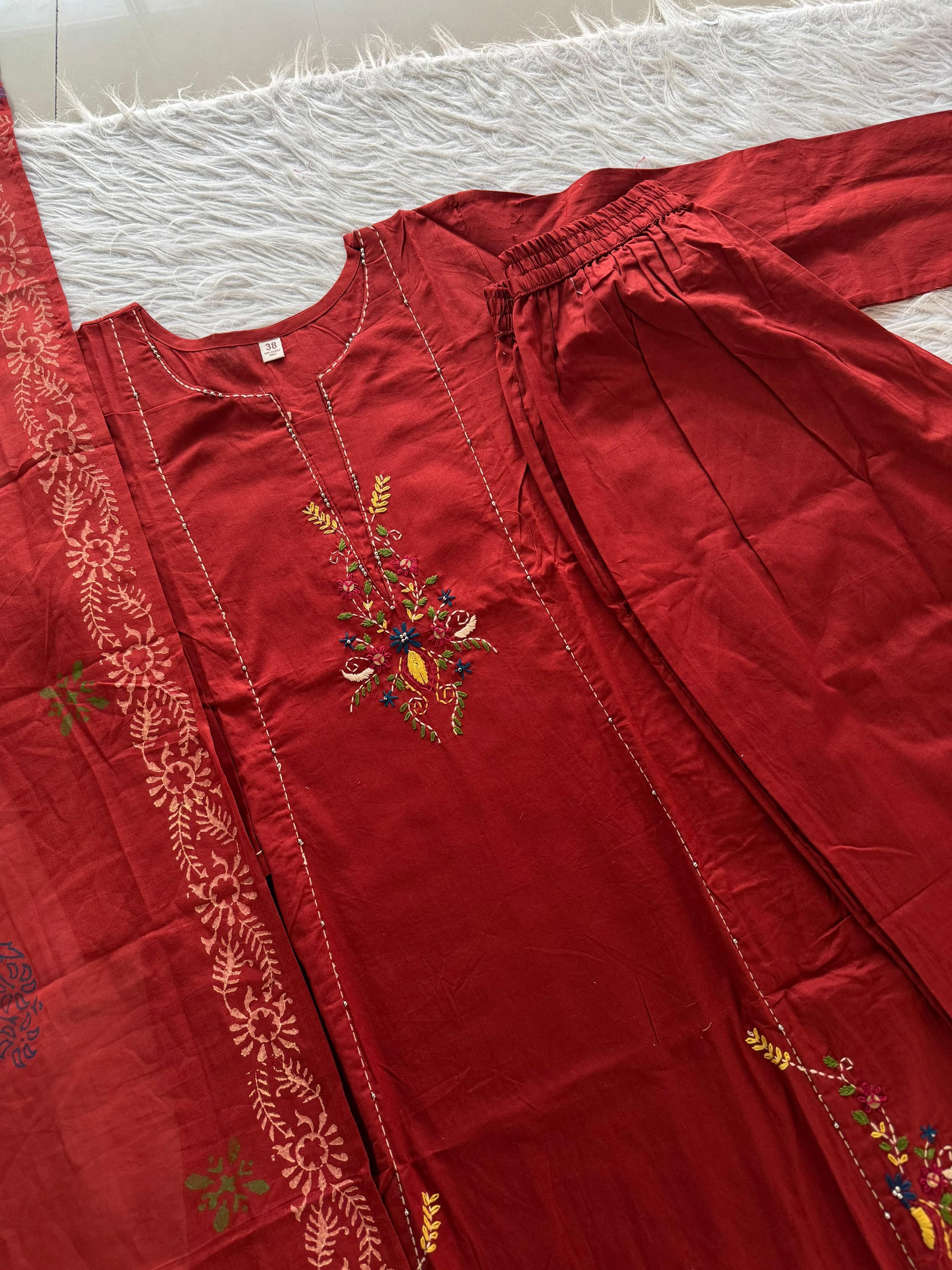 Pure Cotton Kurti Sets