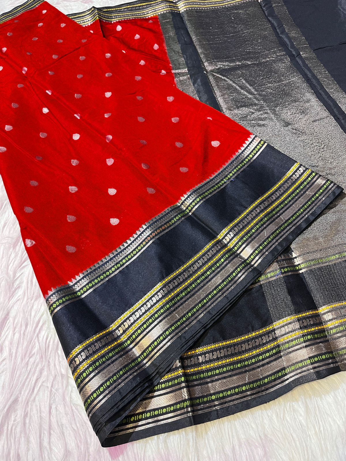 Banarasi Dyble Warm Soft Silk Sarees