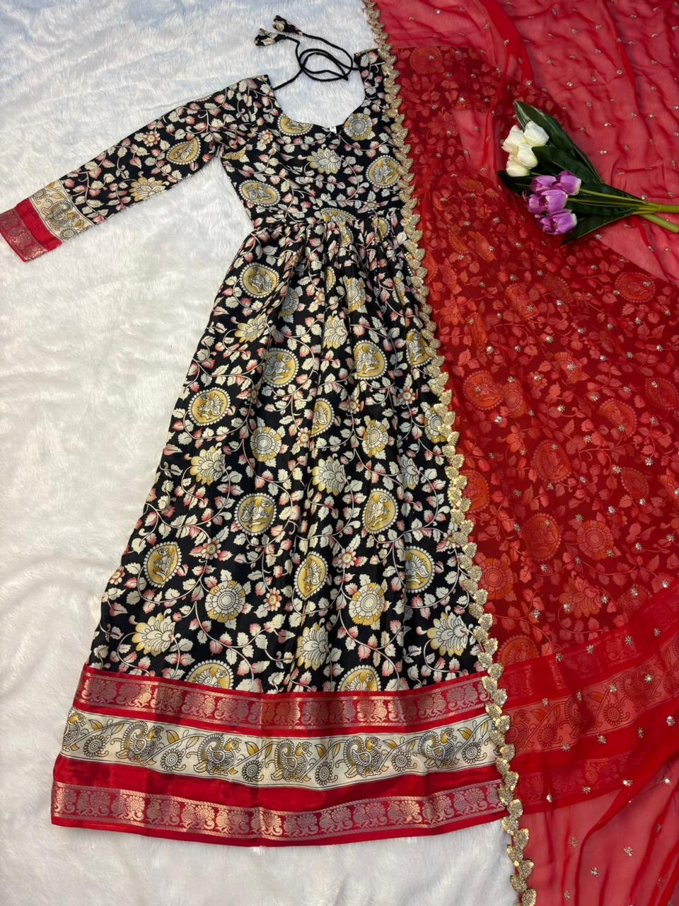 Soft Kalamkari Gowns