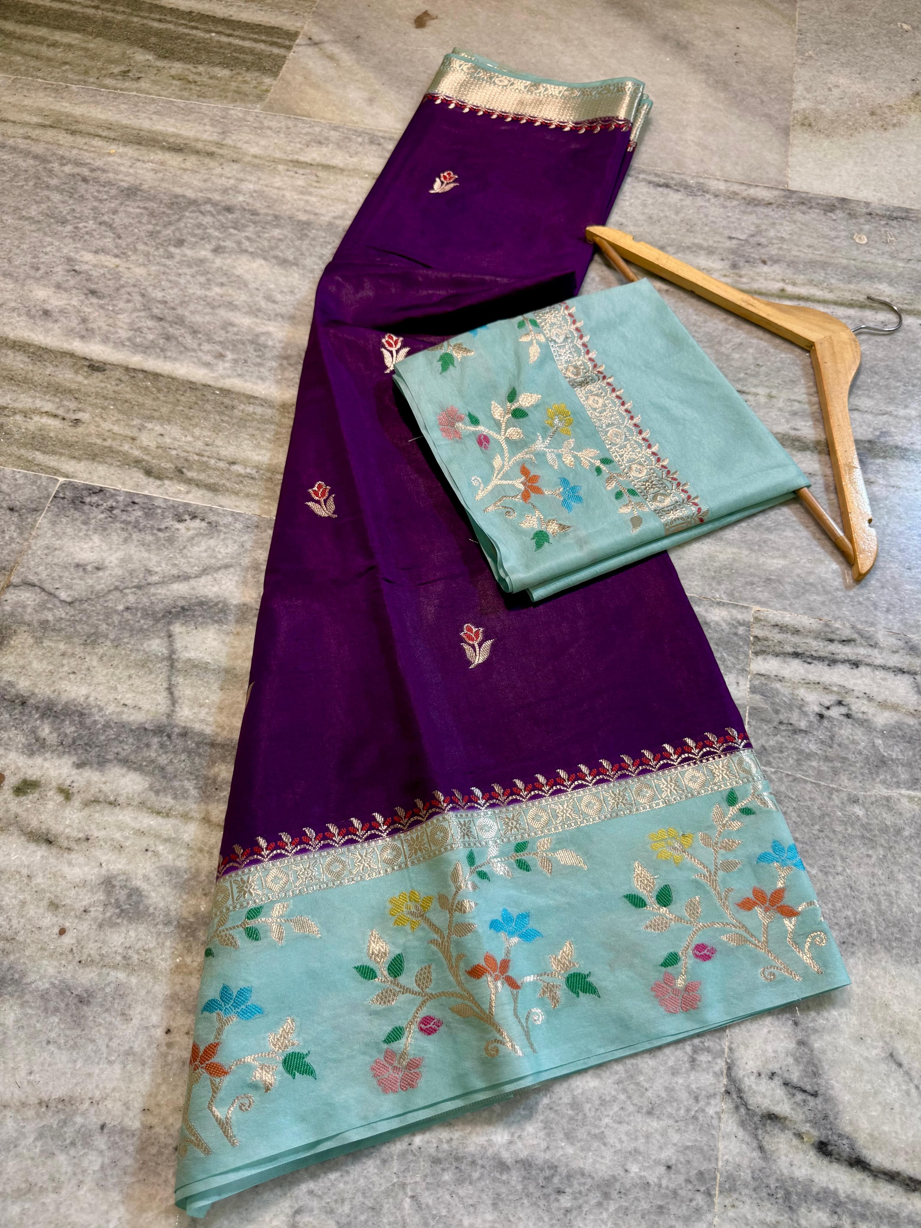 Soft Banarasi Katan Silk Sarees