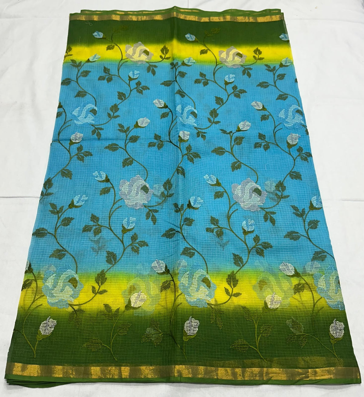 Kota designer sarees with petit point work