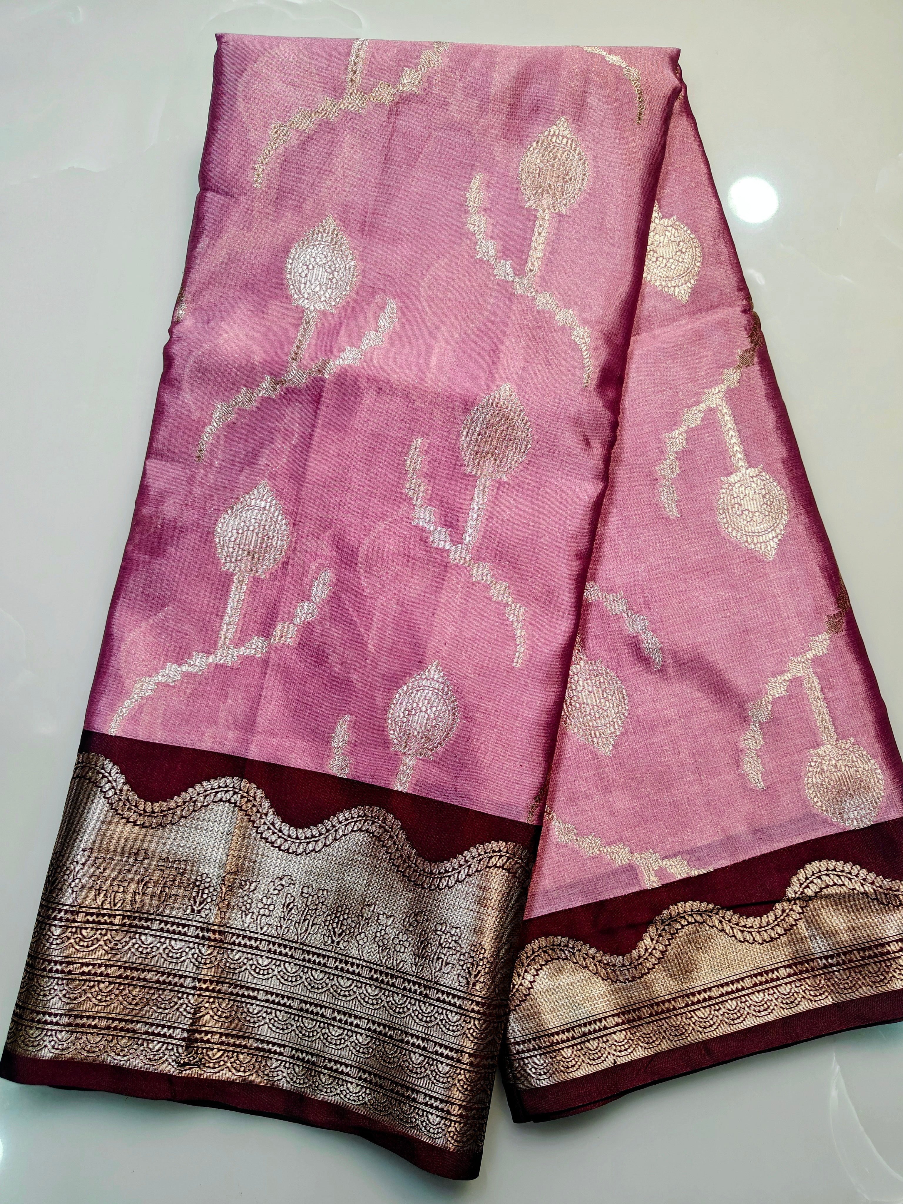 Premium Banarasi Katan Soft Silk Saree