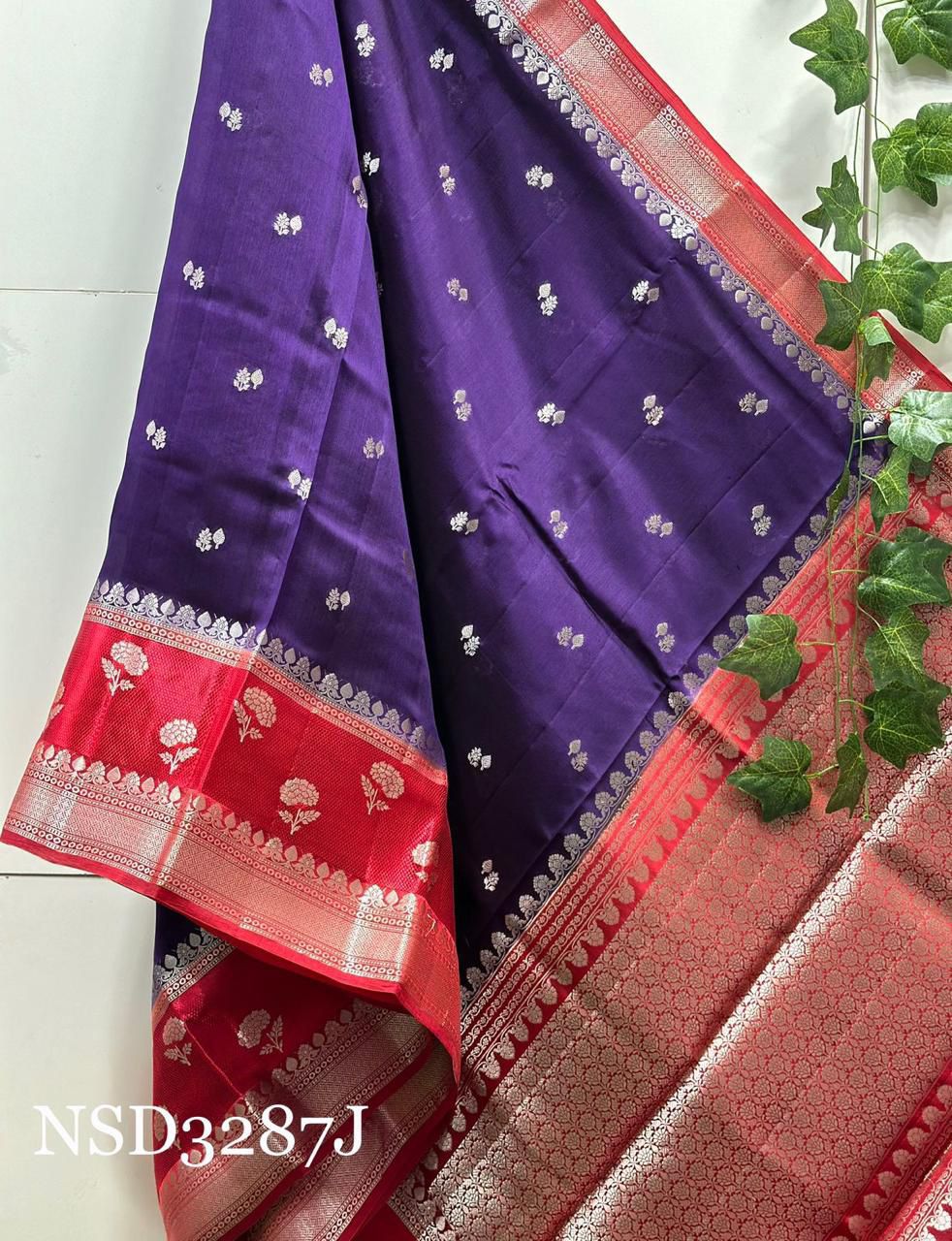 Banarasi Handloom Raw mango Silk