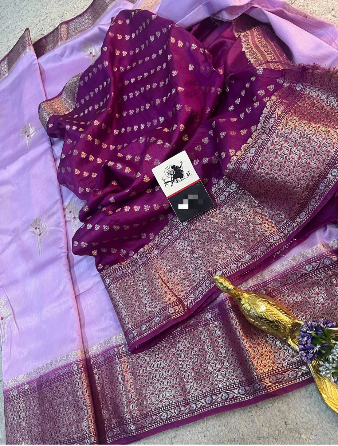 Banarasi Raw Mango Silk Sarees